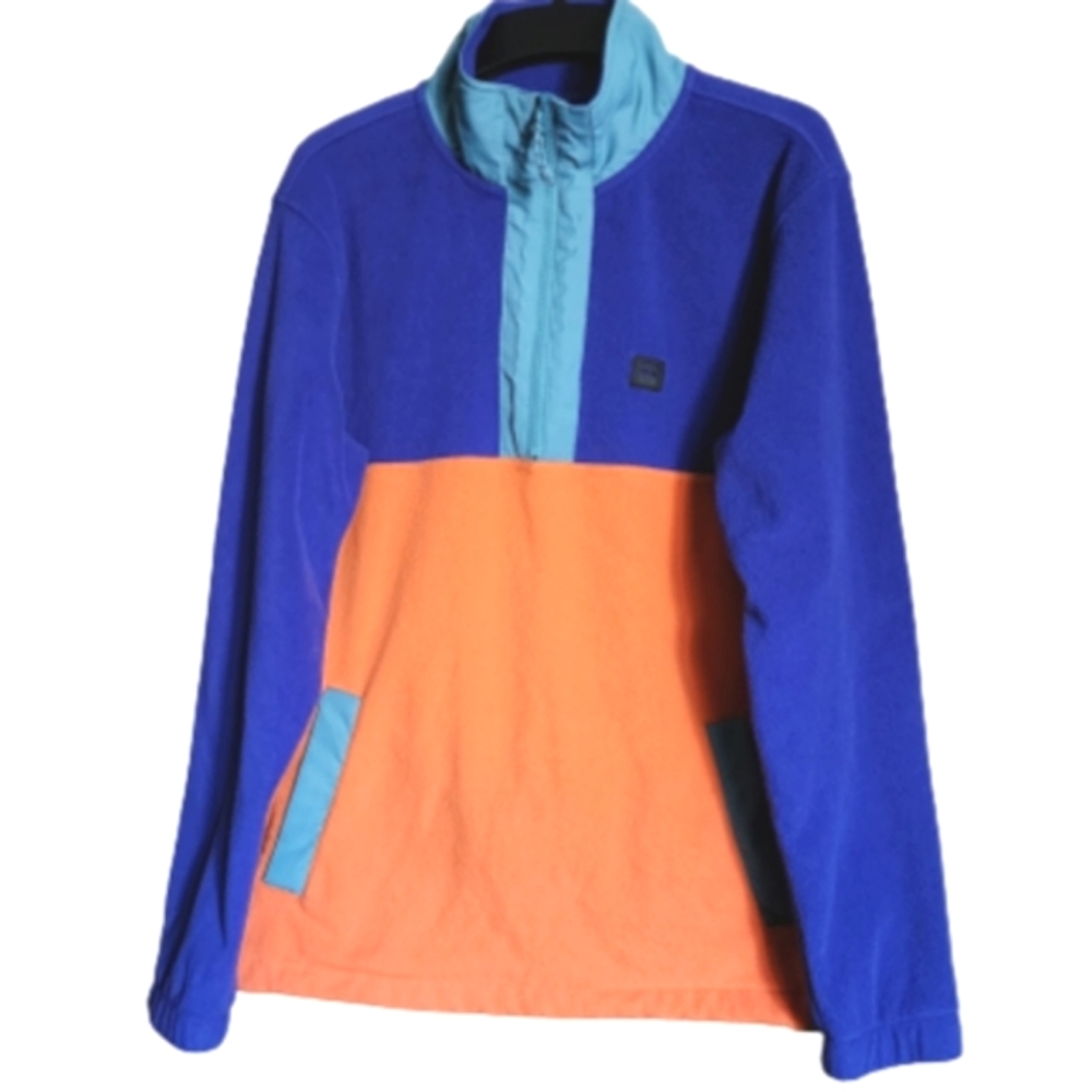 Billabong Boundary 1/4 Zip Fleece Pullover Size M